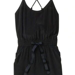 Wilfred Black Silk Peri Romper